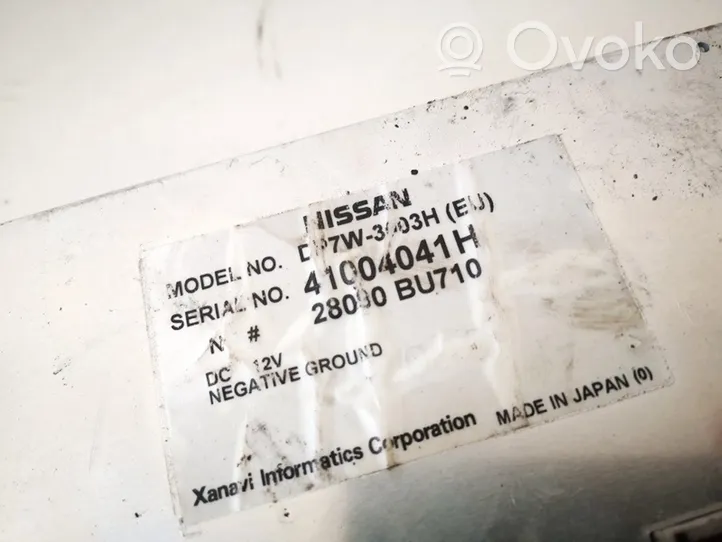 Nissan Almera Tino Monitori/näyttö/pieni näyttö 28090bu710