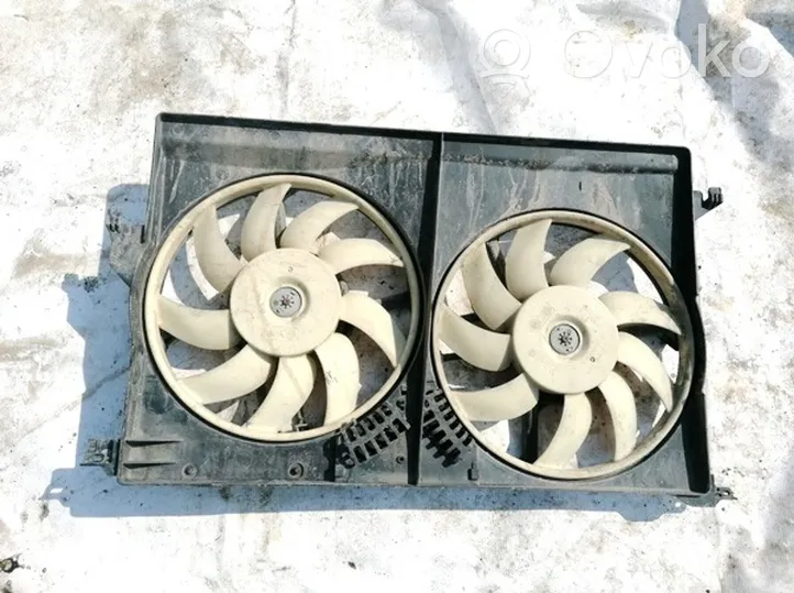 Opel Vectra C Radiator cooling fan shroud 