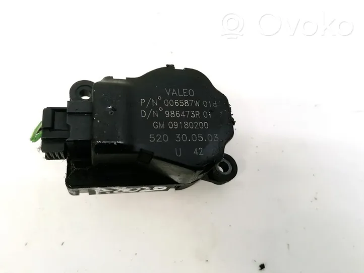 Opel Vectra C Motorino attuatore aria 09180200