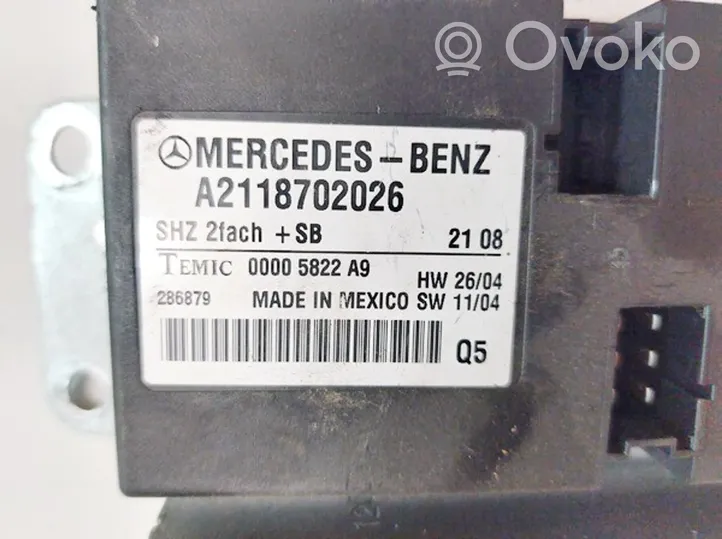 Mercedes-Benz GL X164 Other control units/modules a2118702026