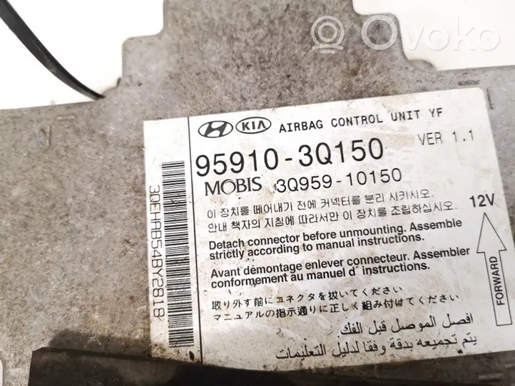 Hyundai Sonata Airbag control unit/module 959103q150