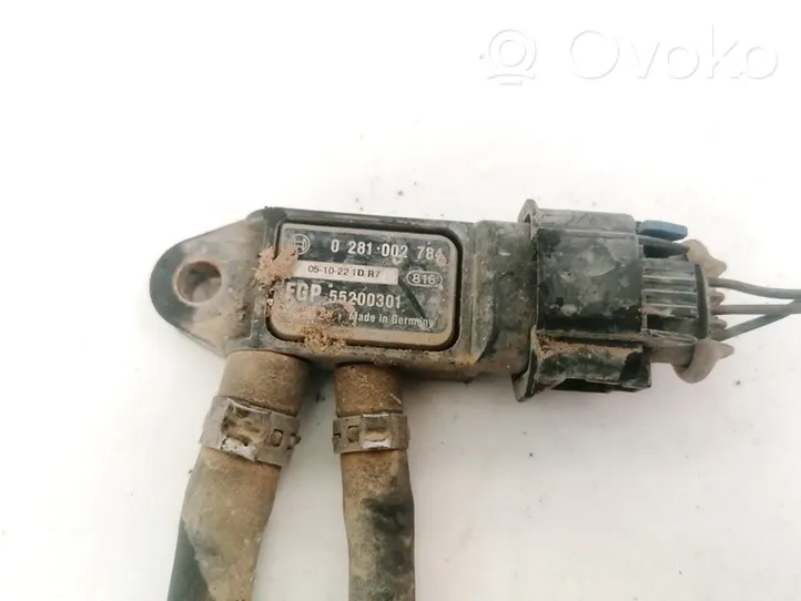 Opel Zafira B Exhaust gas pressure sensor 55200301