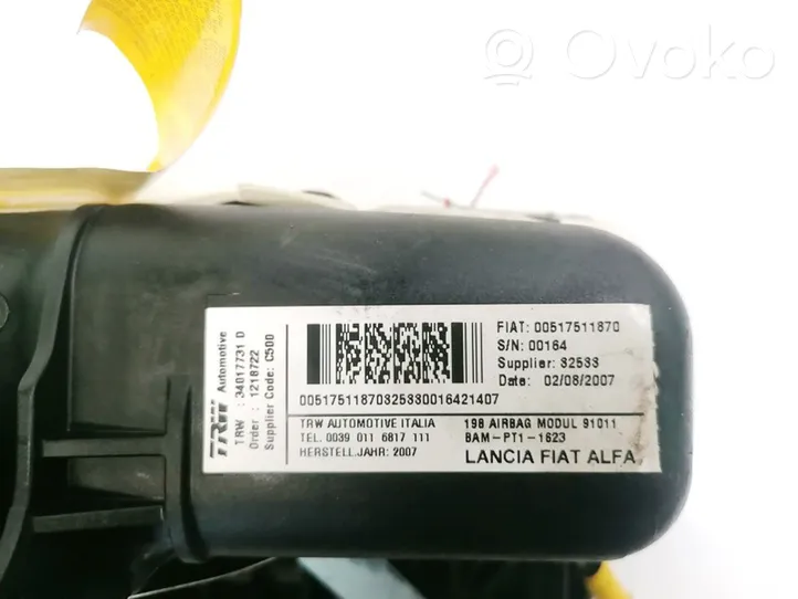 Fiat Bravo Airbag de passager 1218722