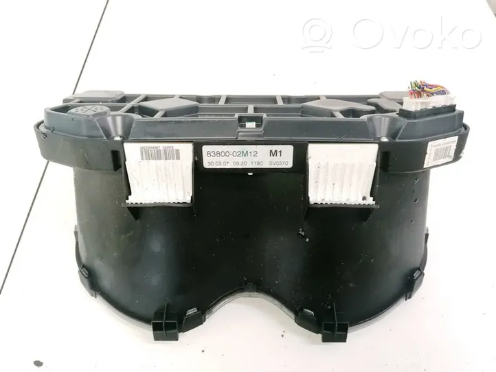 Toyota Auris 150 Tachimetro (quadro strumenti) 8380002M12