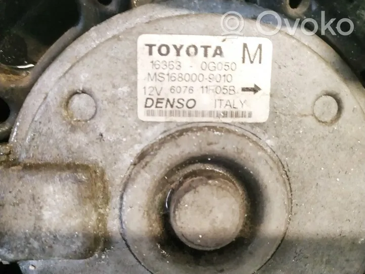 Toyota Corolla Verso AR10 Osłona wentylatora chłodnicy ms1680009010
