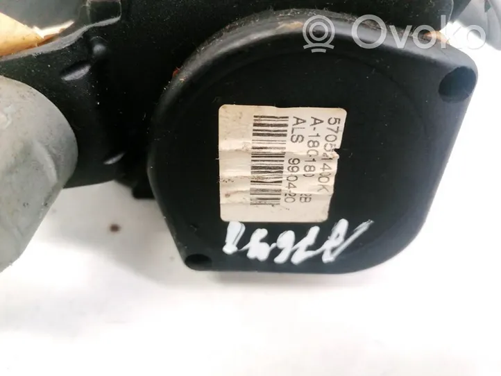 Volvo S80 Middle seatbelt (rear) 9194489