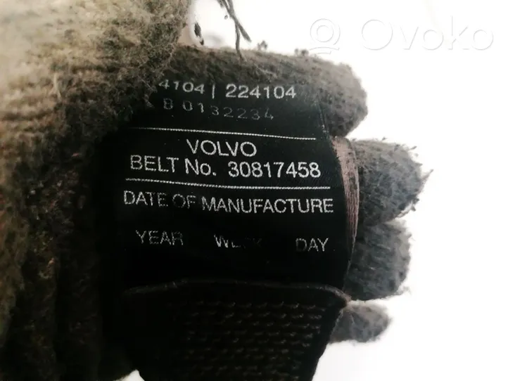 Volvo S40, V40 Etuistuimen turvavyö 30817458