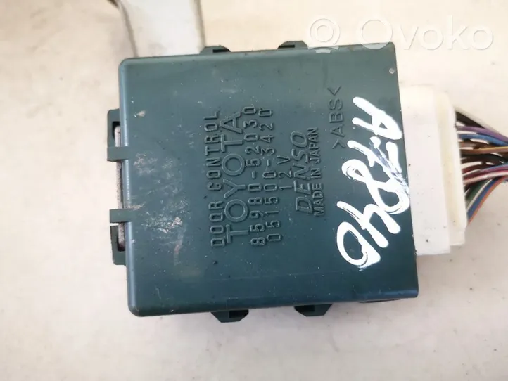 Toyota Yaris Door control unit/module 8598052030