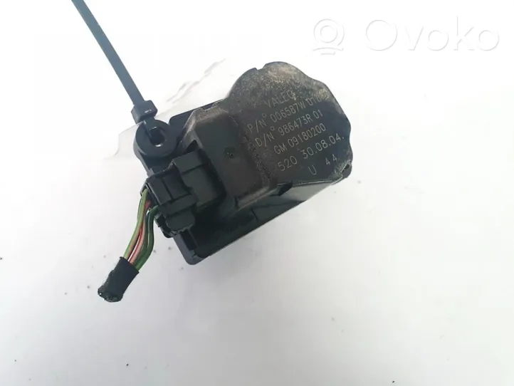 Opel Vectra C Air flap motor/actuator 986473r01