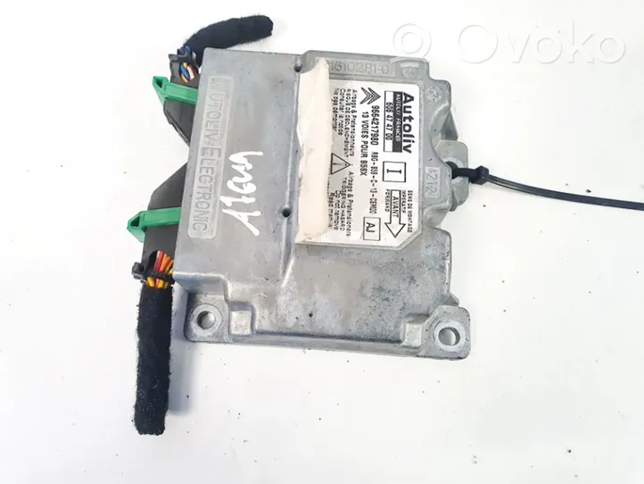 Citroen C4 I Picasso Airbag control unit/module 606474700