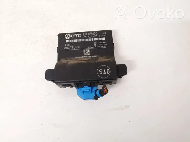 Volkswagen PASSAT B6 Durvju vadības bloks 3c0907530c