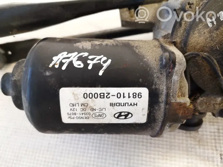 Hyundai Santa Fe Wiper motor 981102b000