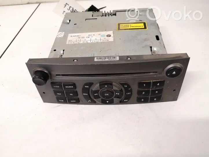 Citroen C5 Radio/CD/DVD/GPS-pääyksikkö 9659143077