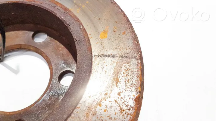 Audi A3 S3 8L Rear brake disc neventiliuojamas