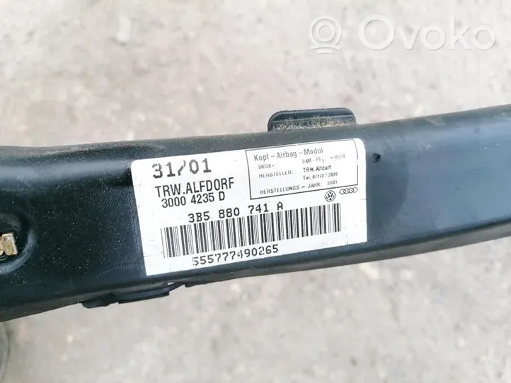 Volkswagen PASSAT B5.5 Airbag da tetto 3B5880741A