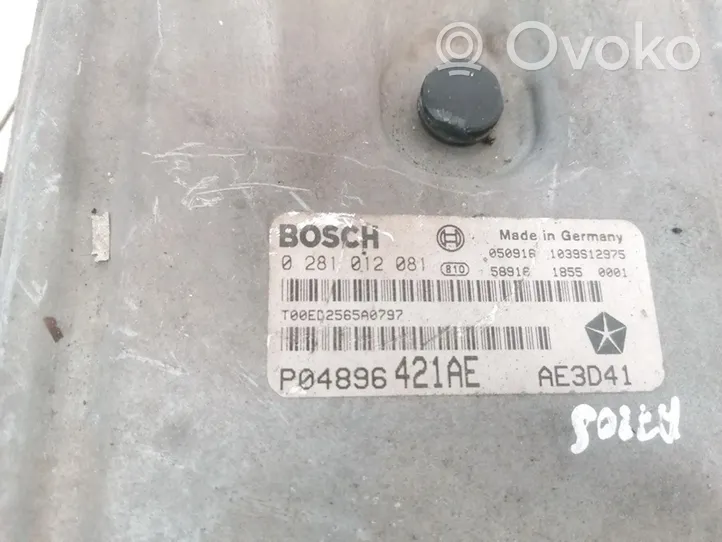 Chrysler 300 - 300C Variklio valdymo blokas 0281012081