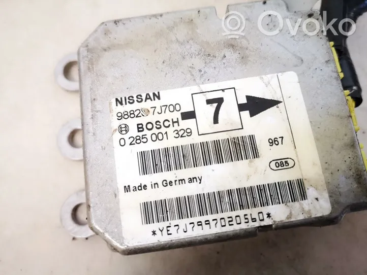 Nissan Primera Turvatyynyn ohjainlaite/moduuli 0285001329