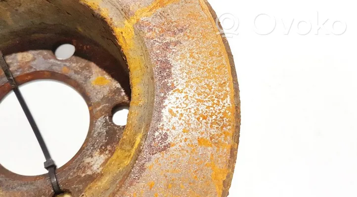 Audi A6 S6 C4 4A Rear brake disc neventiliuojamas