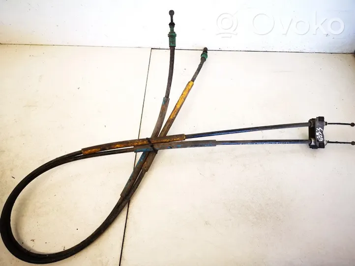 Opel Vivaro Handbrake/parking brake wiring cable 91168672