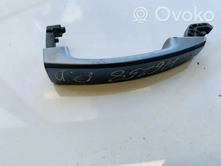 Opel Zafira B Front door exterior handle 13255474