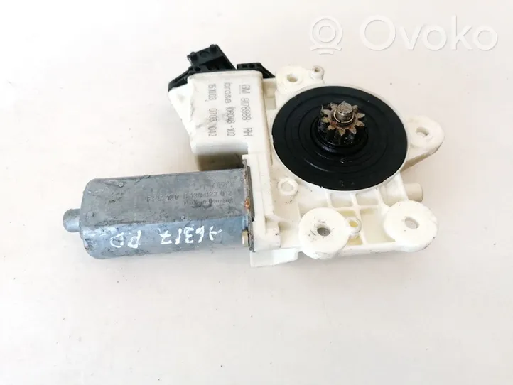 Opel Vectra C Front door window regulator motor 9178988RH