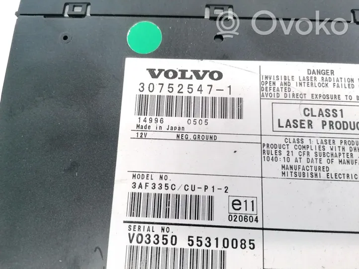 Volvo V50 Navigation unit CD/DVD player 307525471