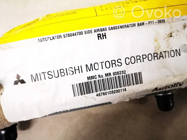 Mitsubishi Space Star Sėdynės oro pagalvė mr306232