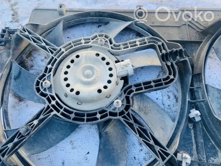 Opel Meriva B Kale ventilateur de radiateur refroidissement moteur 13344082