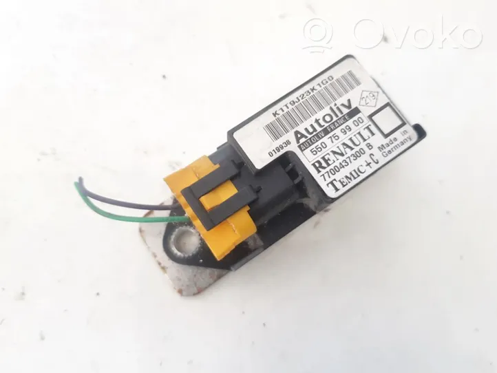 Renault Megane I Airbag deployment crash/impact sensor 7700437300b