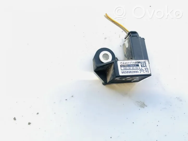 Peugeot 407 Airbagsensor Crashsensor Drucksensor 9636982680