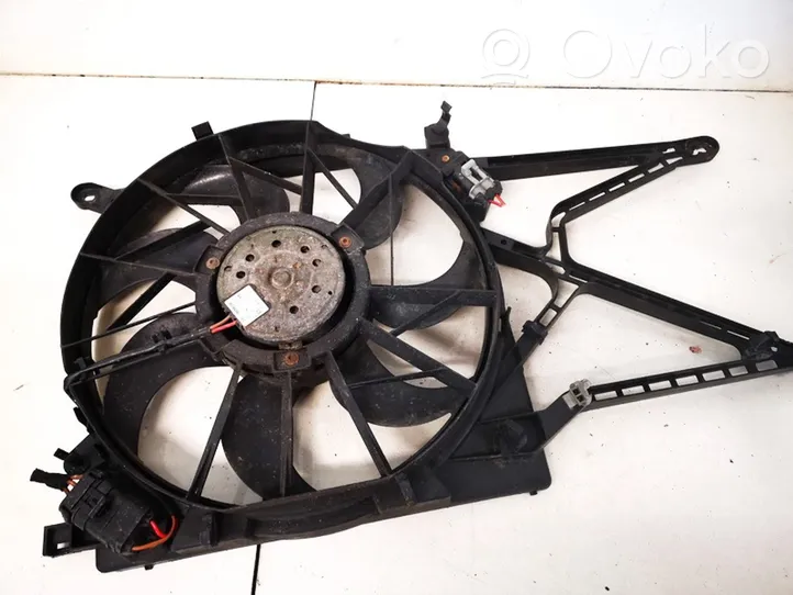 Opel Astra G Convogliatore ventilatore raffreddamento del radiatore 9129523