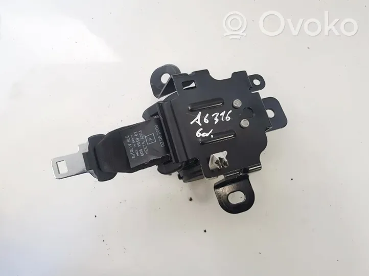 Nissan Qashqai Ceinture de sécurité arrière centrale (siège) 606161961