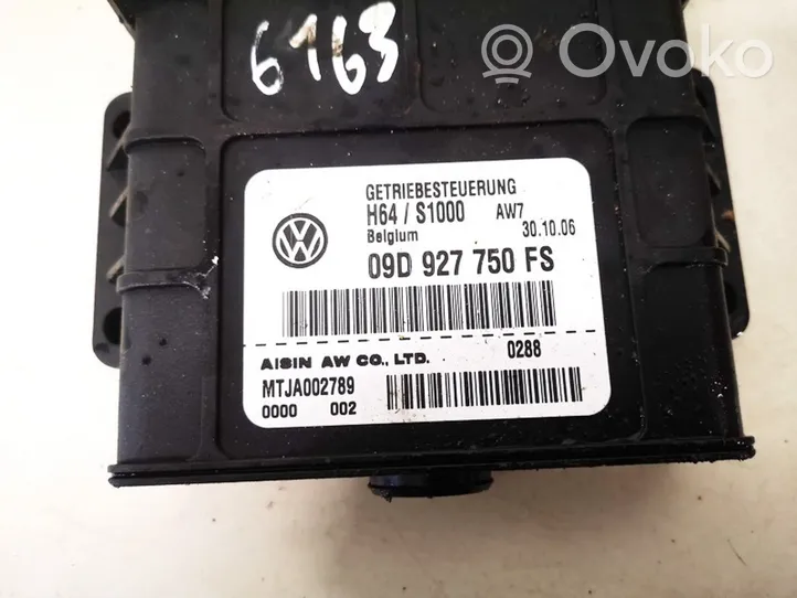 Audi Q7 4L Gearbox control unit/module 09d927750fs