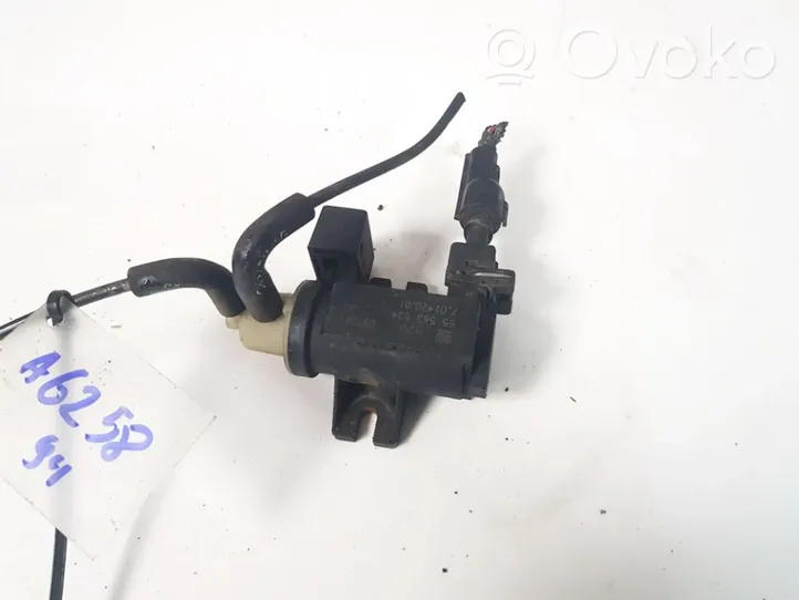 Opel Zafira B Turboahtimen magneettiventtiili 55563534