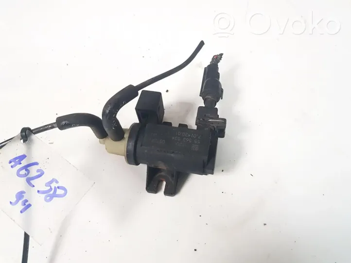 Opel Zafira B Turbo solenoid valve 55563534