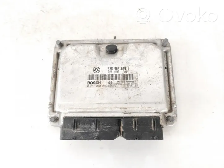 Seat Alhambra (Mk1) Sterownik / Moduł ECU 038906019j