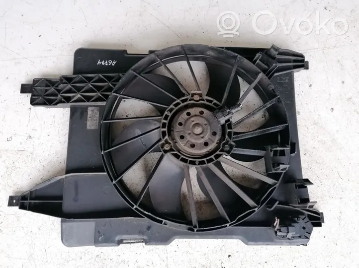 Renault Megane II Radiator cooling fan shroud 8240357