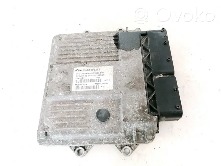 Fiat Doblo Sterownik / Moduł ECU 51805371