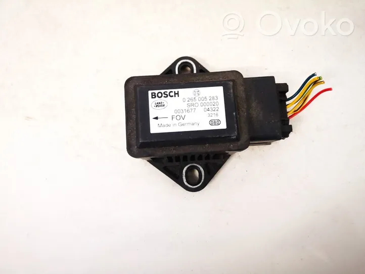 Land Rover Discovery 3 - LR3 ESP (elektroniskās stabilitātes programmas) sensors (paātrinājuma sensors) 0265005283