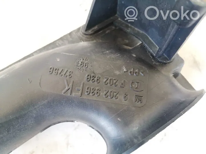 Opel Zafira A Rura / Wąż dolotowy powietrza 9202936fk