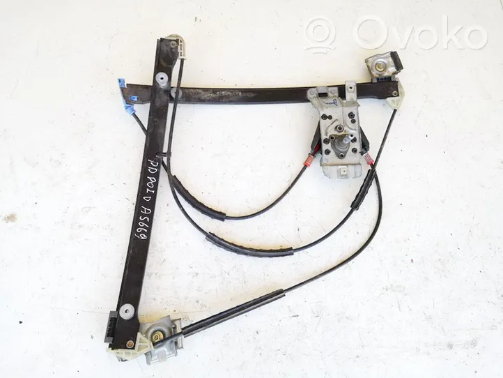 Volkswagen Polo II 86C 2F Sliding door window regulator with motor 6n3837402