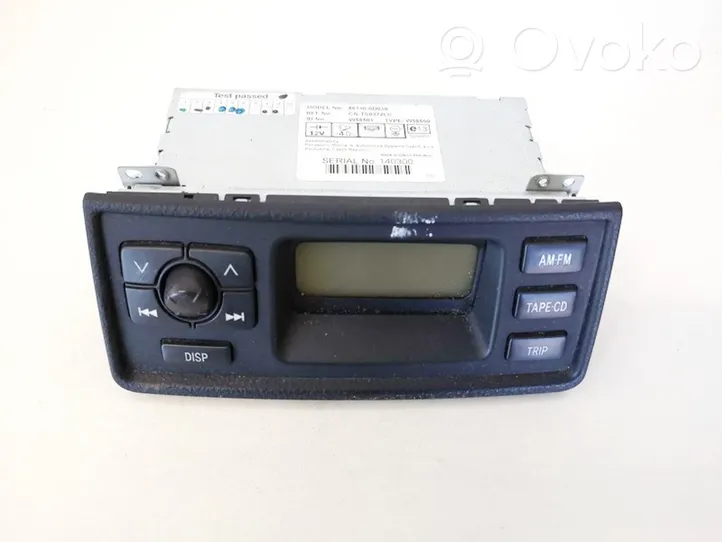 Toyota Yaris Radio/CD/DVD/GPS-pääyksikkö 861100d030