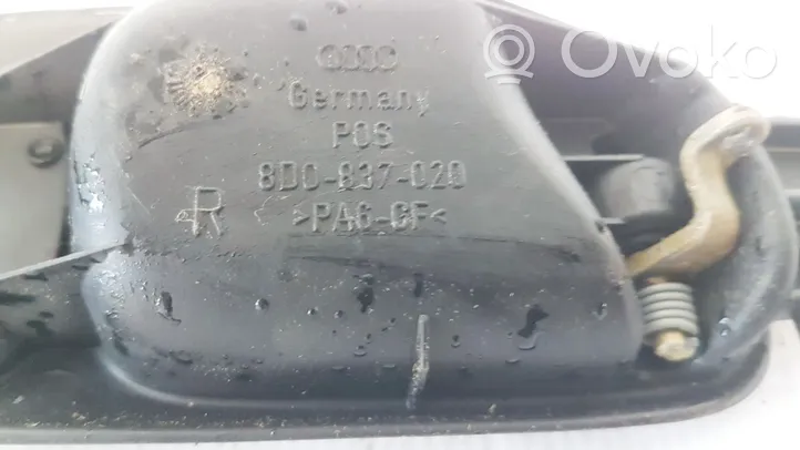 Audi A4 S4 B5 8D Priekinė atidarymo rankenėlė vidinė 8d0837020