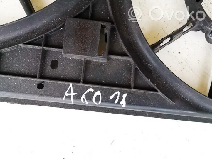 Volkswagen PASSAT B6 Convogliatore ventilatore raffreddamento del radiatore 1K0121207A