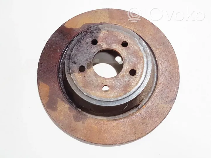 Ford Kuga II Rear brake disc neventiliuojamas