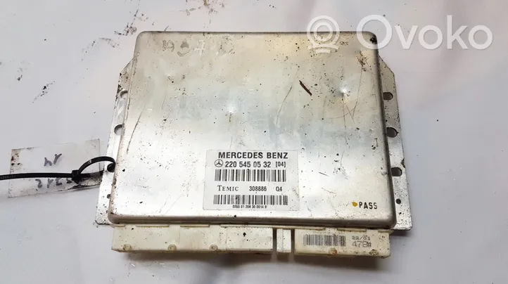 Mercedes-Benz S W220 Sterownik / Moduł ECU 2205450532