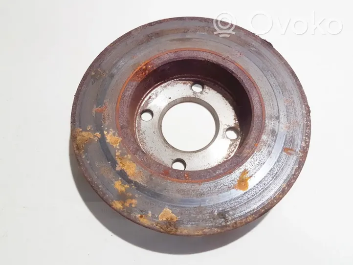 Audi 80 90 B3 Front brake disc neventiliuojamas