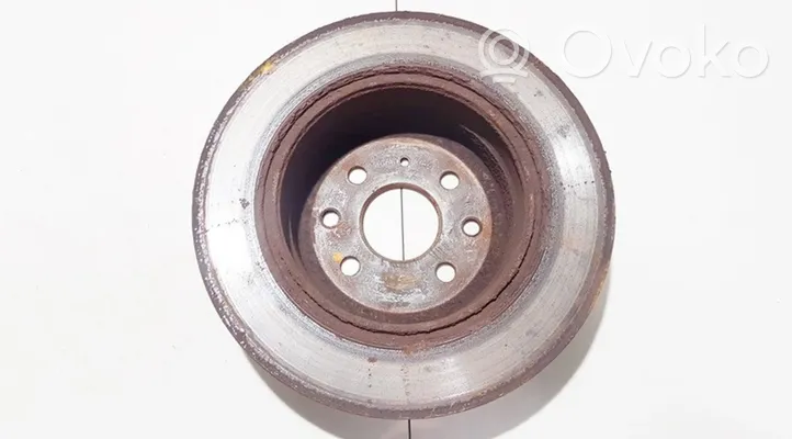 Opel Vectra B Rear brake disc neventiliuojamas