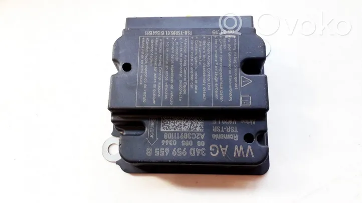 Skoda Rapid (NH) Module de contrôle airbag 34D959655B