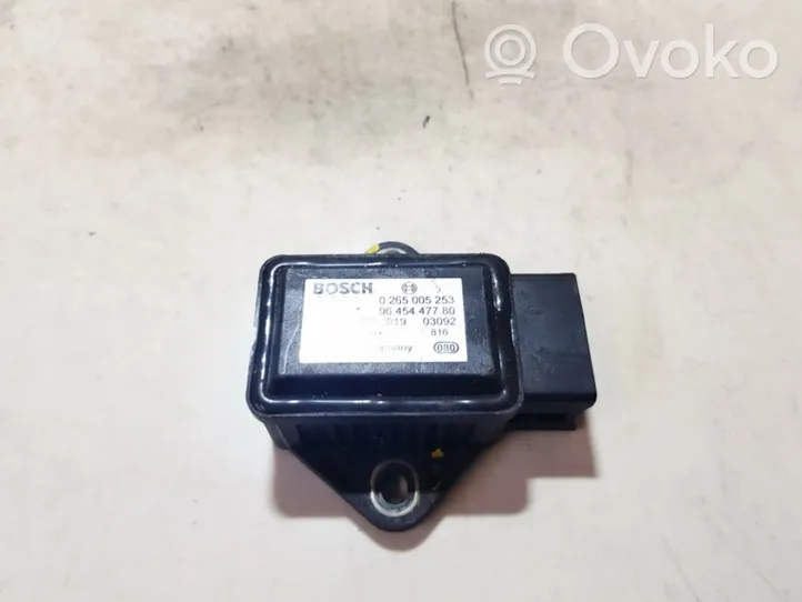 Peugeot 307 ESP acceleration yaw rate sensor 0265005253